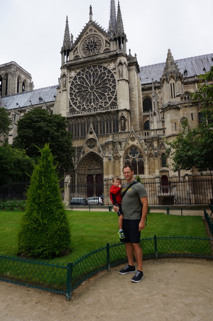 Swinging by Notre Dame for a peek